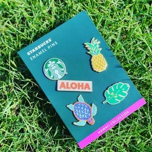 Starbucks Hawaii Exclusive Enamel Pins